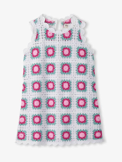 Hatley White Radiance Sleeveless Crochet Dress image 1