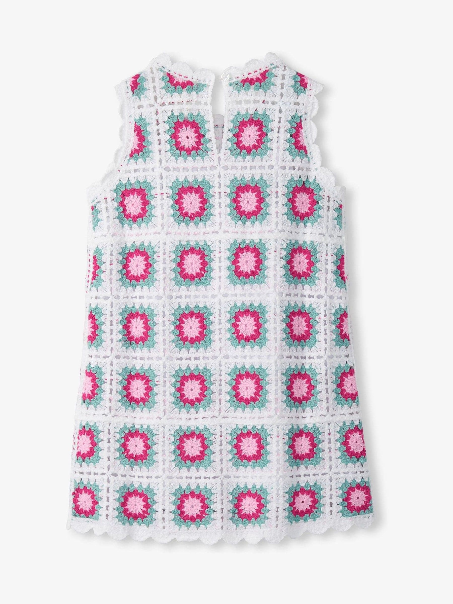 Hatley White Radiance Sleeveless Crochet Dress image 2