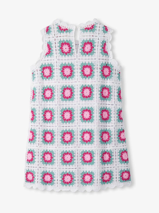 Hatley White Radiance Sleeveless Crochet Dress image 2