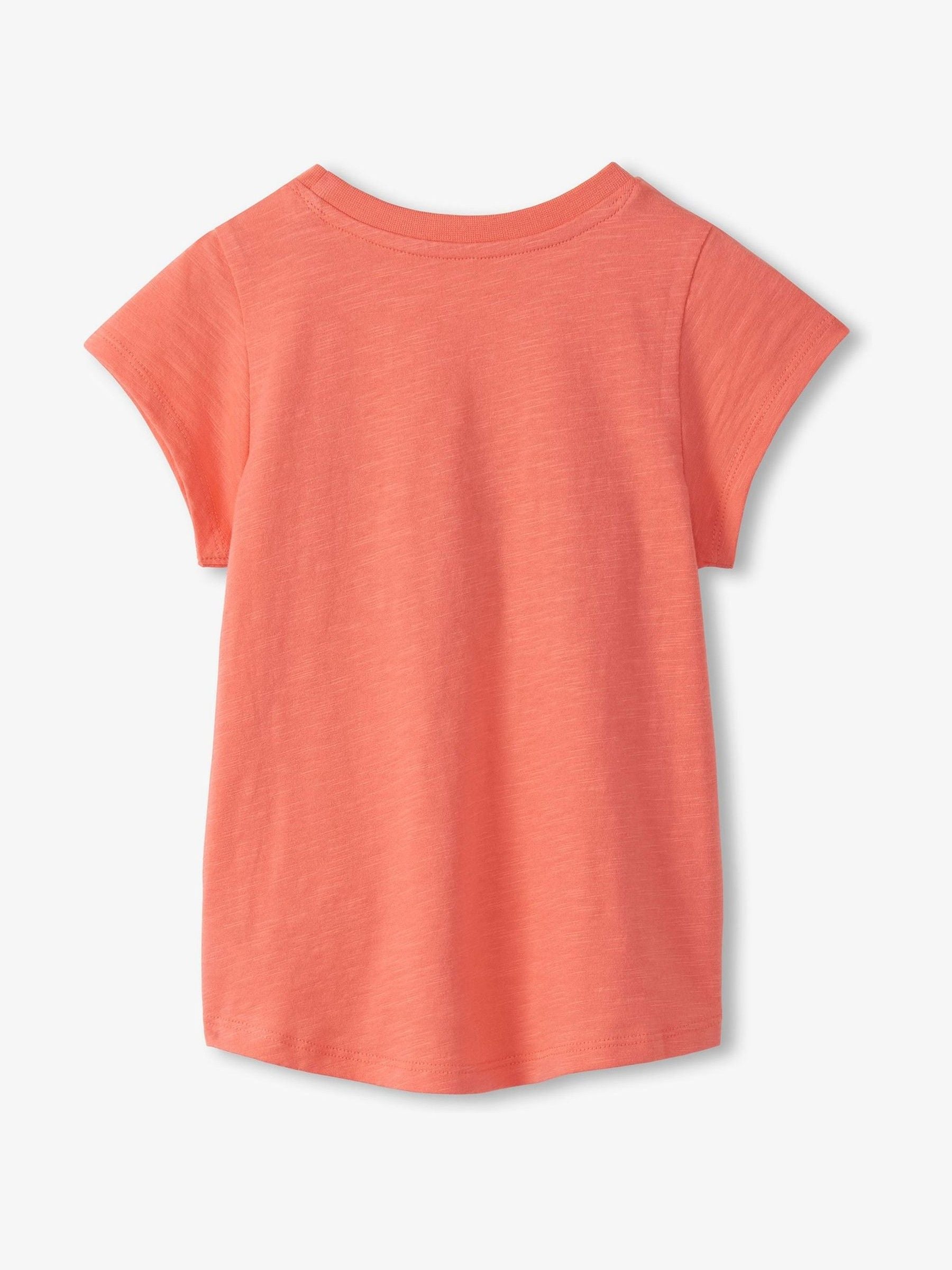 Hatley Orange Butterfly Tie Front T-Shirt image 3