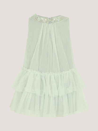 Monsoon Green Baby Alex Sequin Swing Party Dress image 2