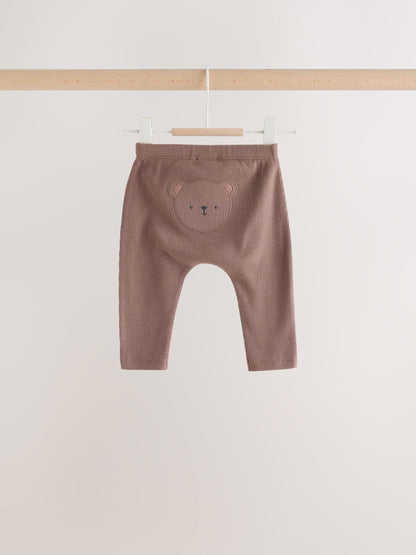 Tan Brown Bear Top and Leggings Baby Set (0mths-2yrs) - image 6