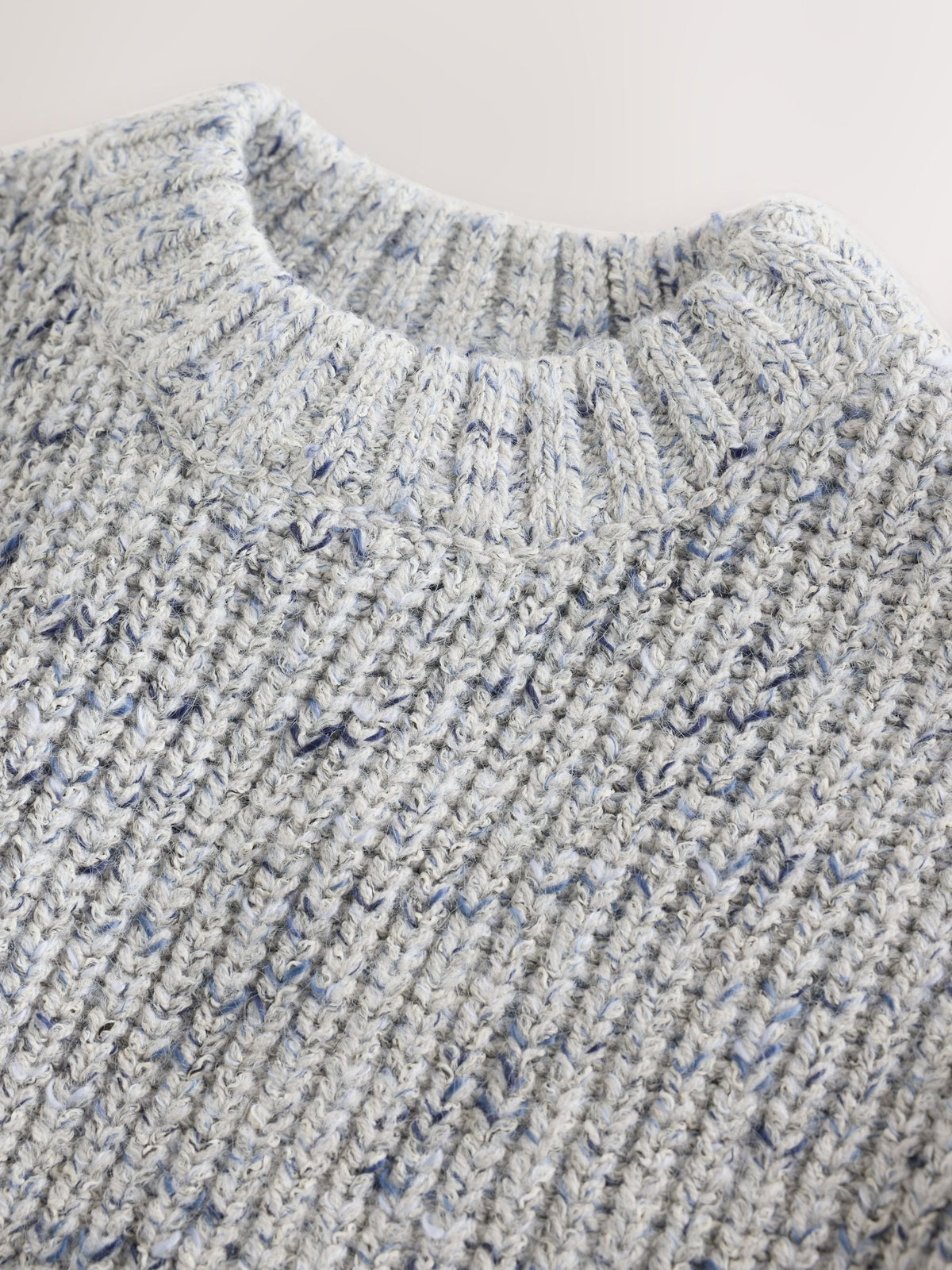 Dsiney Kidz - Grey Twist Knitted Crew Neck Jumper (3mths-7yrs) image 7