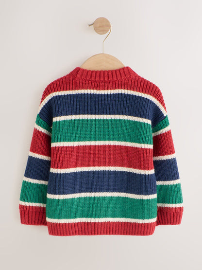 Multi Christmas Crew Neck Jumper (3mths-10yrs) - image 5