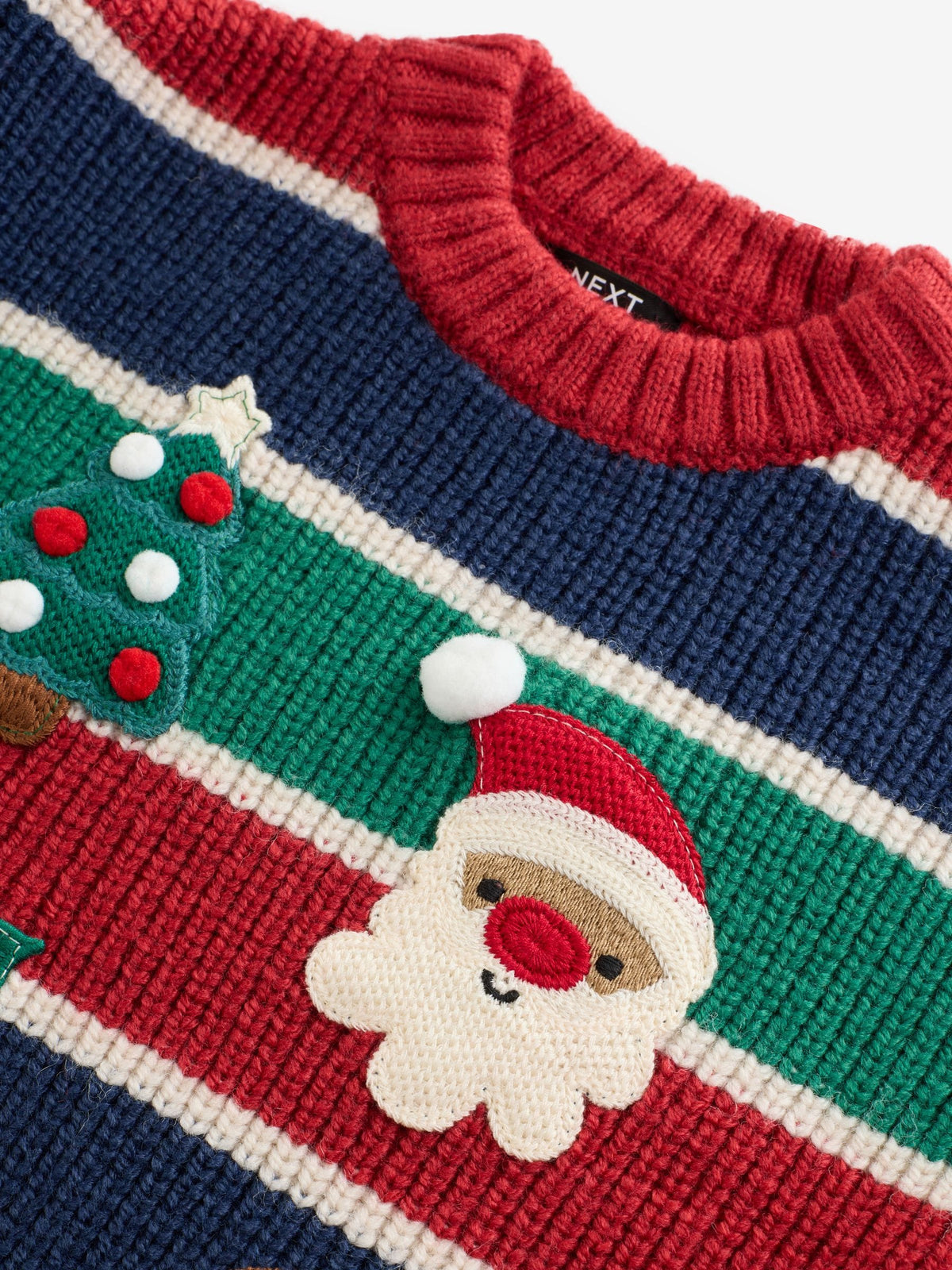 Multi Christmas Crew Neck Jumper (3mths-10yrs) - image 6