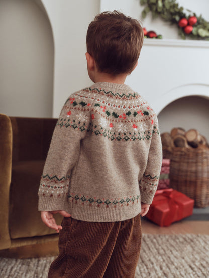 Ecru Gruffalo Christmas Crew Neck Jumper (3mths-7yrs) - image 3