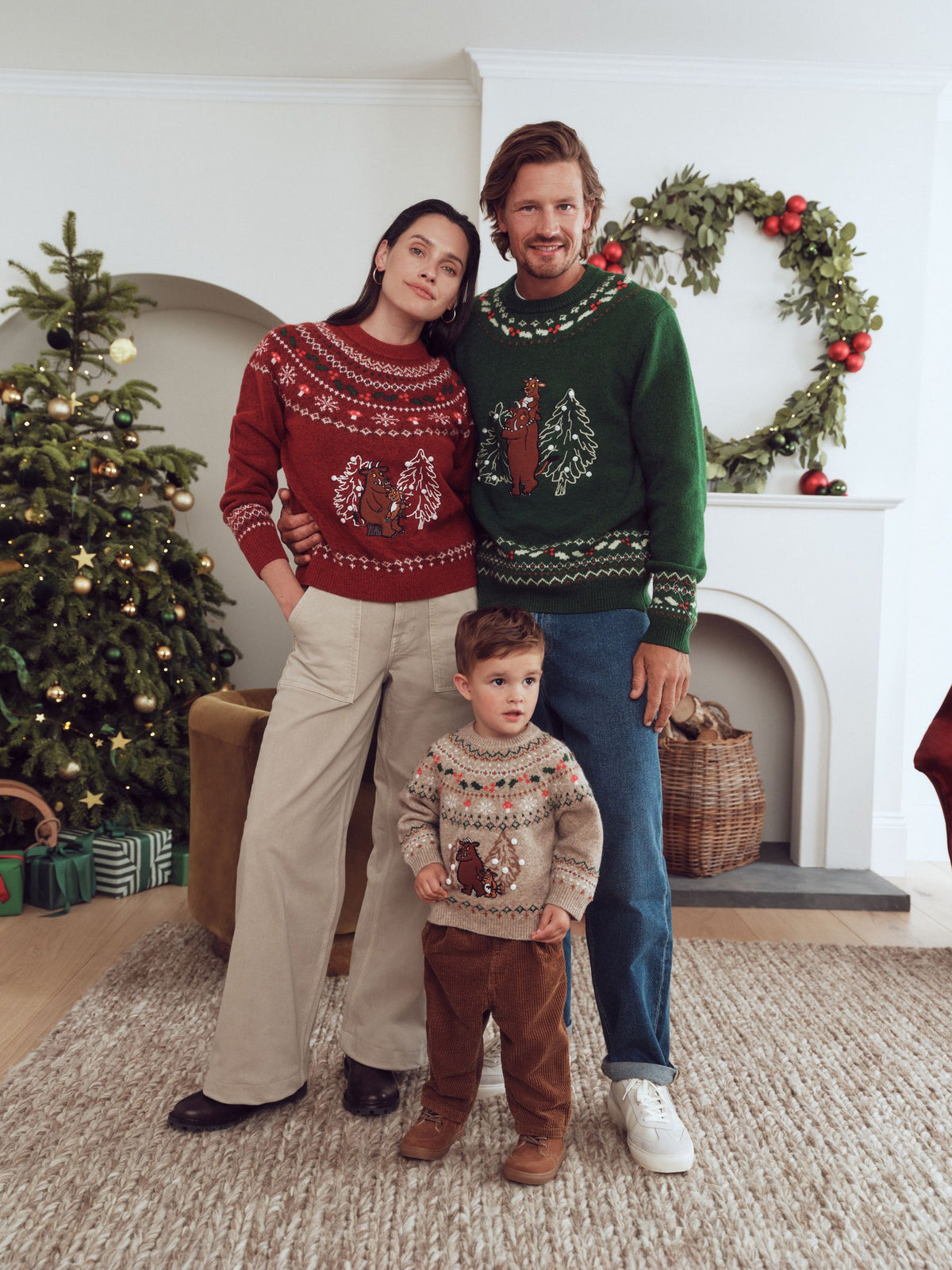 Ecru Gruffalo Christmas Crew Neck Jumper (3mths-7yrs) - image 5