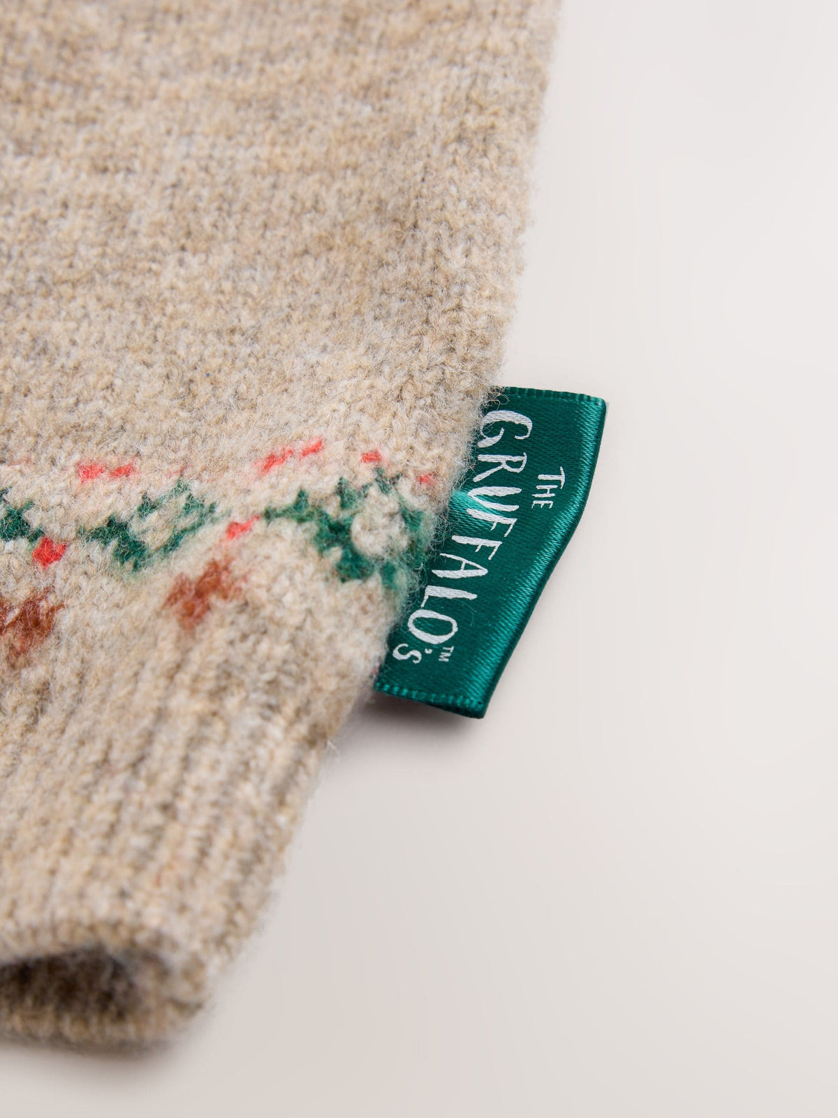 Ecru Gruffalo Christmas Crew Neck Jumper (3mths-7yrs) - image 8