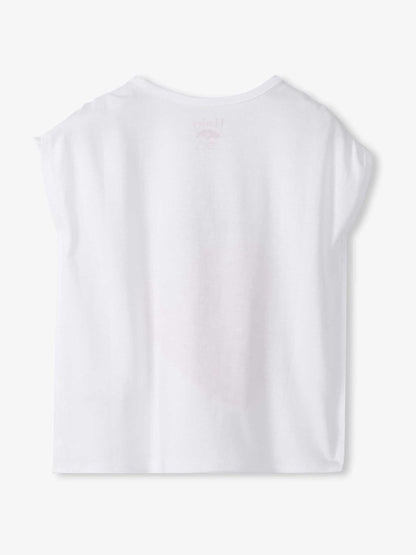 Dsiney Kidz - Hatley White Strawberry Cinched Shoulder Top image 2