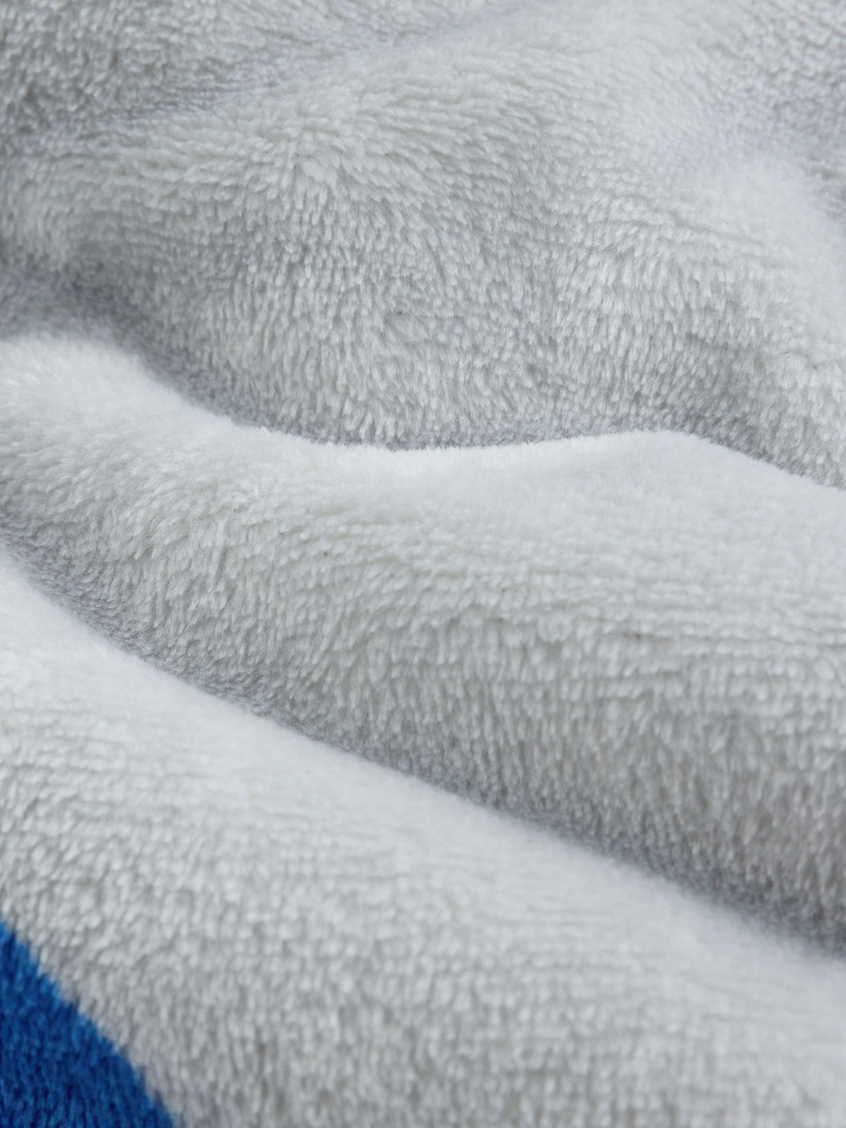 Blue Elephant Fleece Baby Blanket - image 4