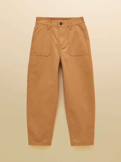 Joules Boys' Felix Tan Brown Carpenter Trousers - image 2