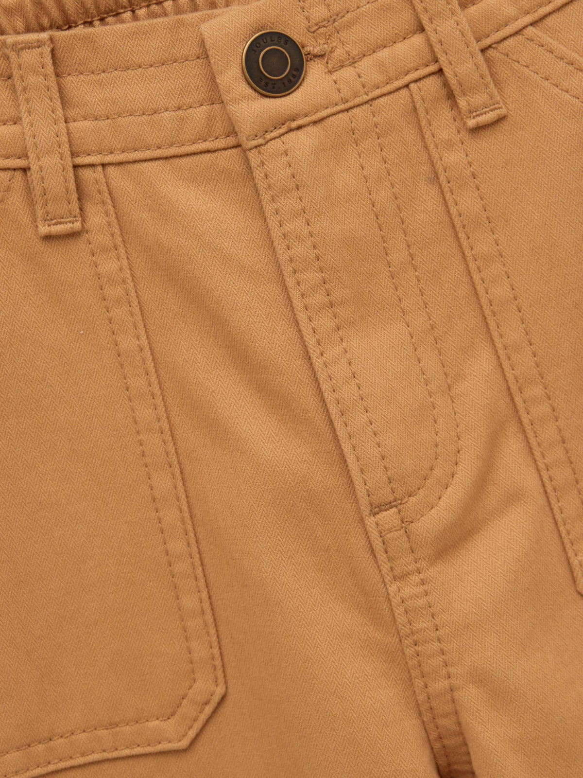 Joules Boys' Felix Tan Brown Carpenter Trousers - image 4