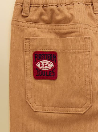 Joules Boys' Felix Tan Brown Carpenter Trousers - image 5