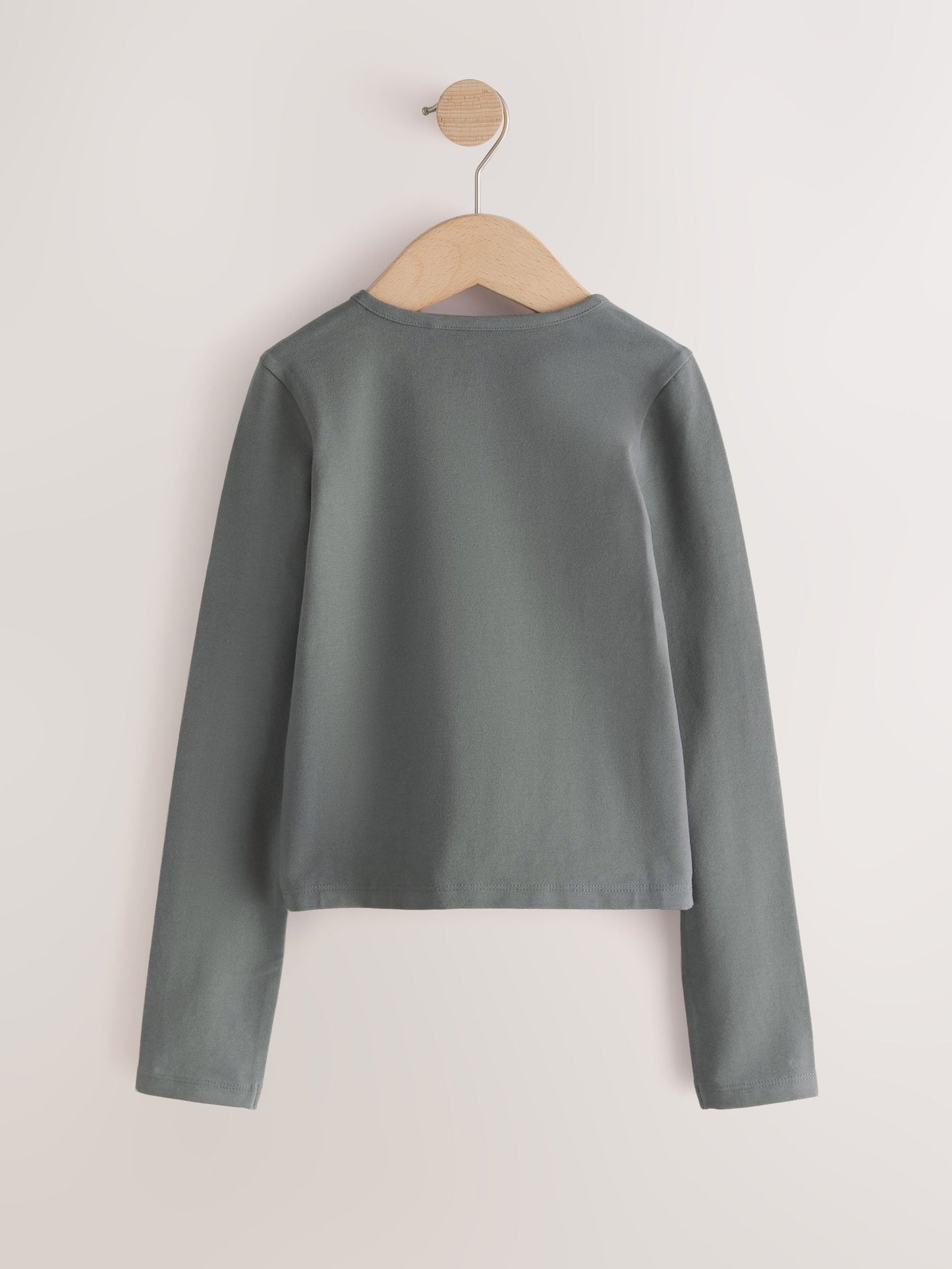 Dsiney Kidz - Grey Long Sleeve Seam Detail Top (3-16yrs) image 6