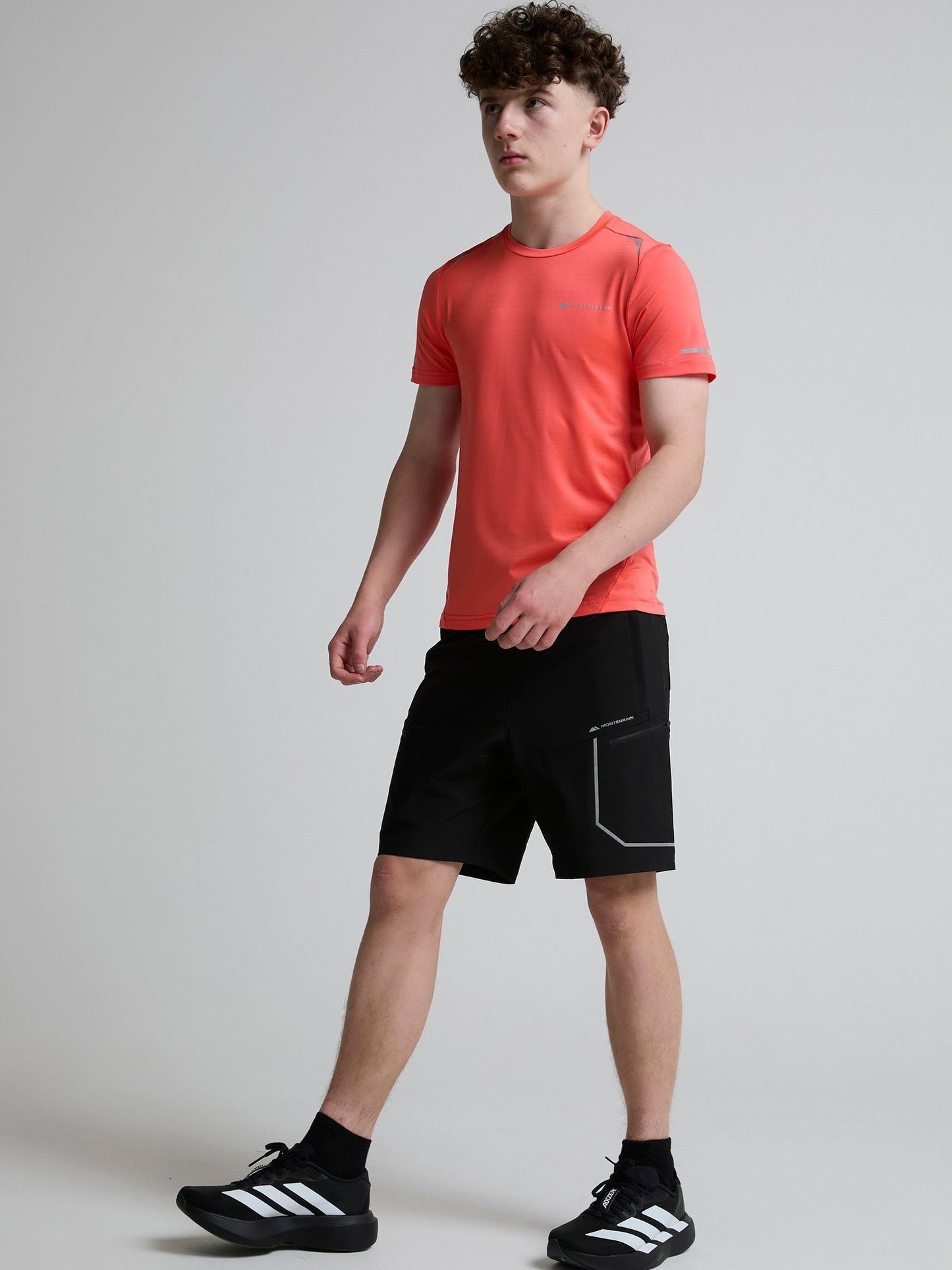 Dsiney Kidz - Monterrain Black Ramble 3.0 Woven Running Shorts image 2