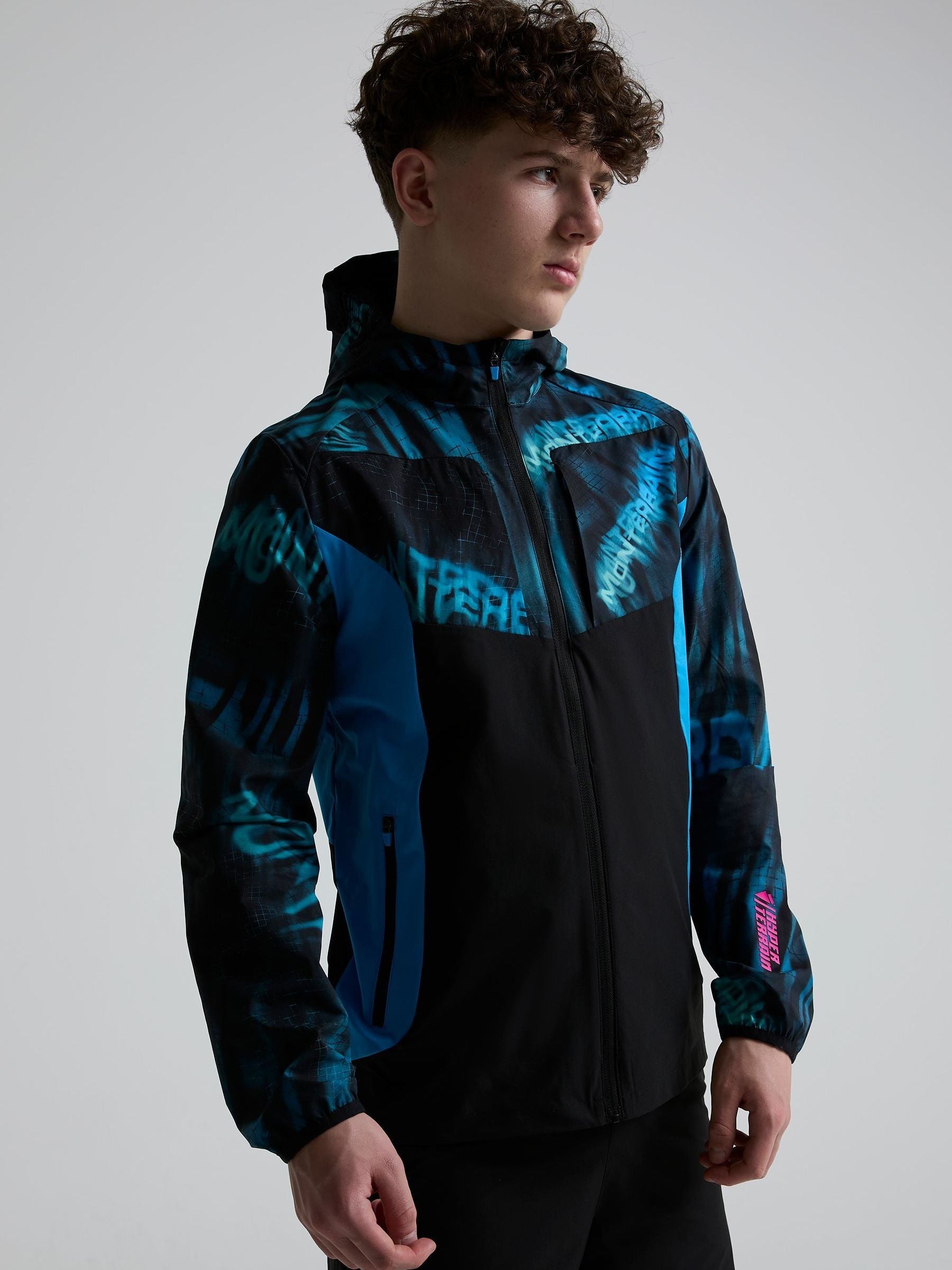 Dsiney Kidz - Monterrain Black Jn Hyperterrain Windbreaker image 1