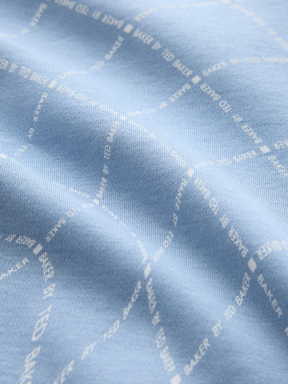 Baker by Ted Baker Blue Baker by Ted Baker 3 Pack Sleepsuits image 6