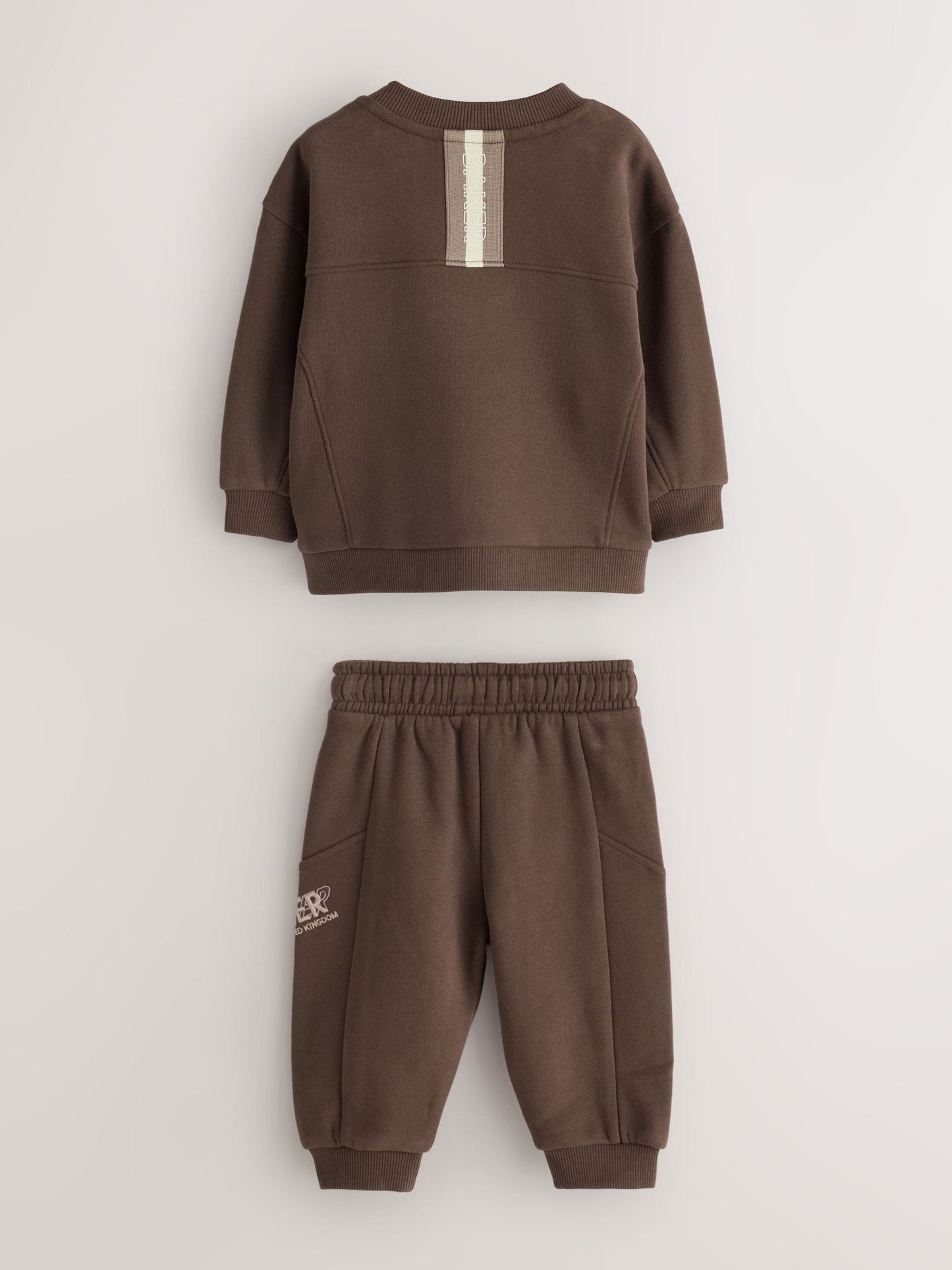 Baker by Ted Baker Brown Sweatshirt and Joggers Set image 2