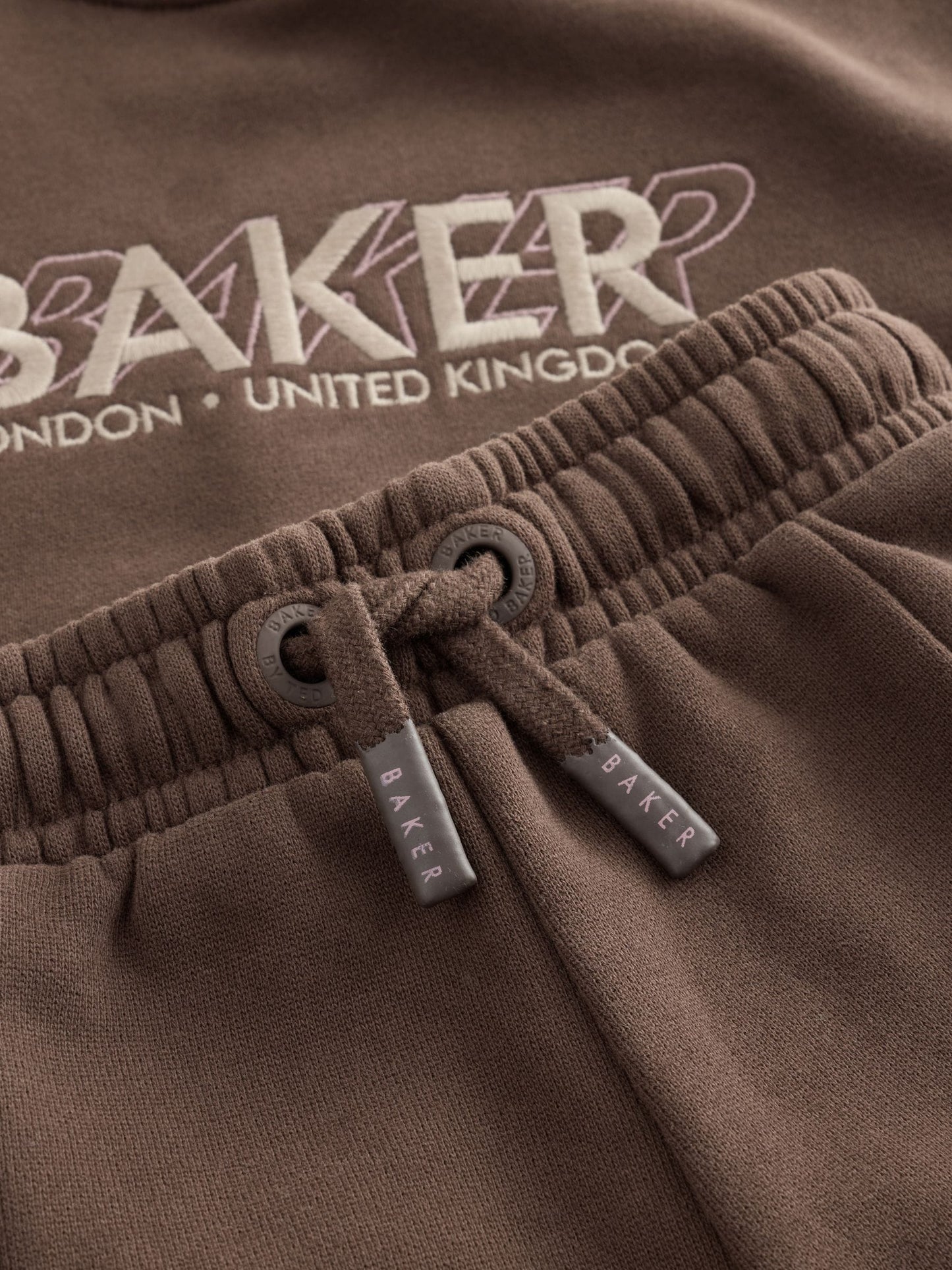 Baker by Ted Baker Brown Sweatshirt and Joggers Set image 4