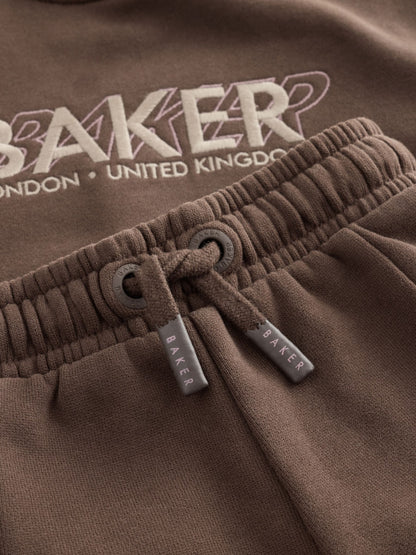 Baker by Ted Baker Brown Sweatshirt and Joggers Set image 4