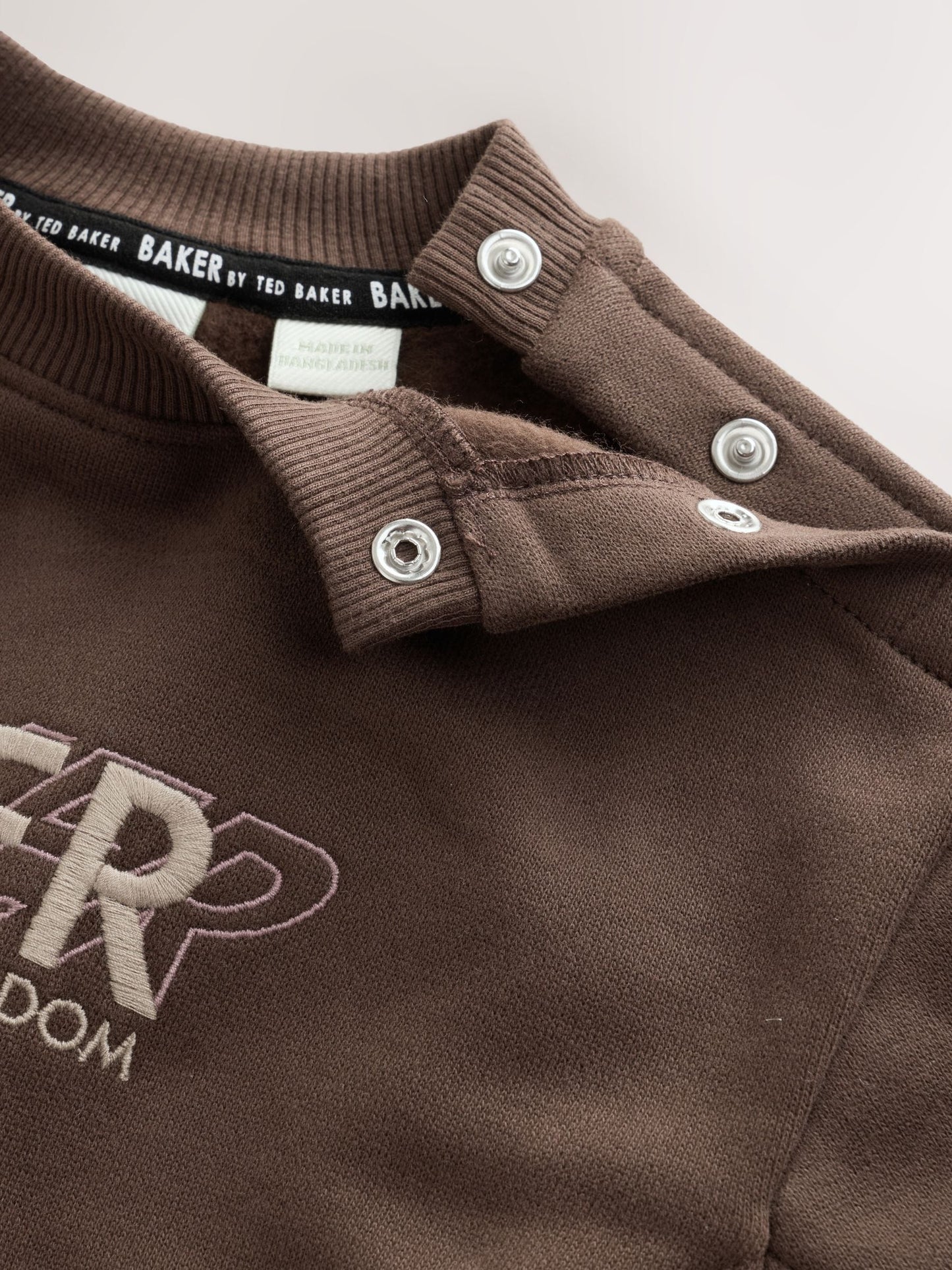 Baker by Ted Baker Brown Sweatshirt and Joggers Set image 5