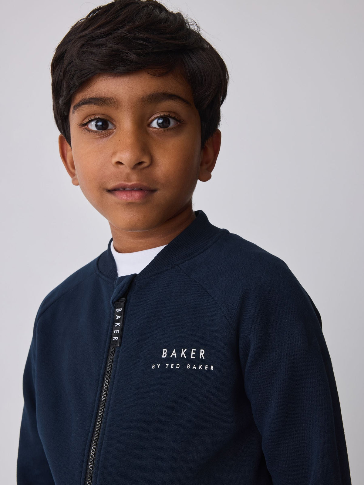 Baker by Ted Baker Navy Bomber Jacket, T-Shirt and Joggers Set - image 3