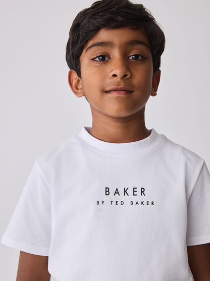 Baker by Ted Baker Navy Bomber Jacket, T-Shirt and Joggers Set - image 5