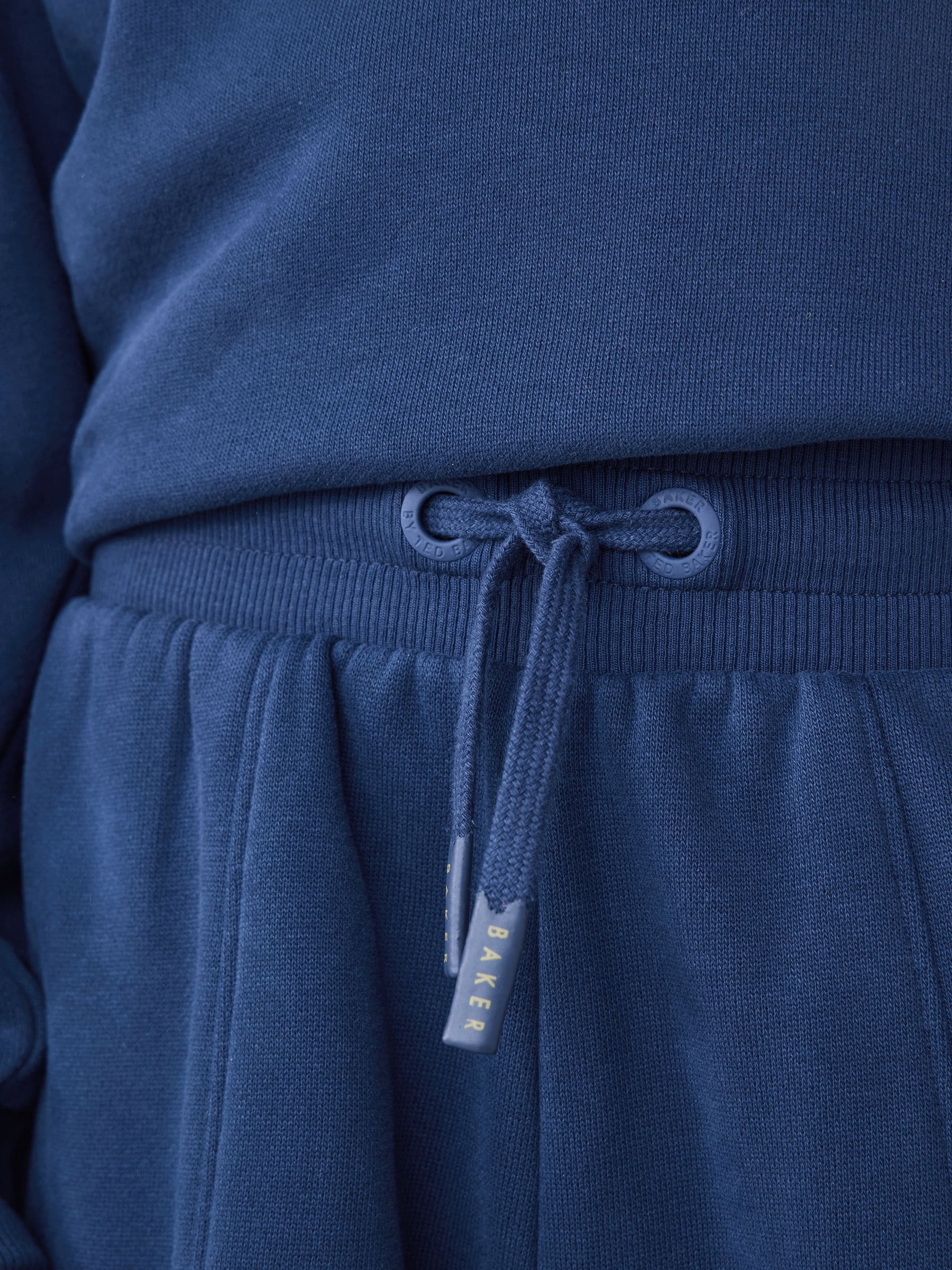 Dsiney Kidz - Baker by Ted Baker Blue Baker by Ted Baker Oversized Sweatshirt and Wide Leg Joggers Set image 7