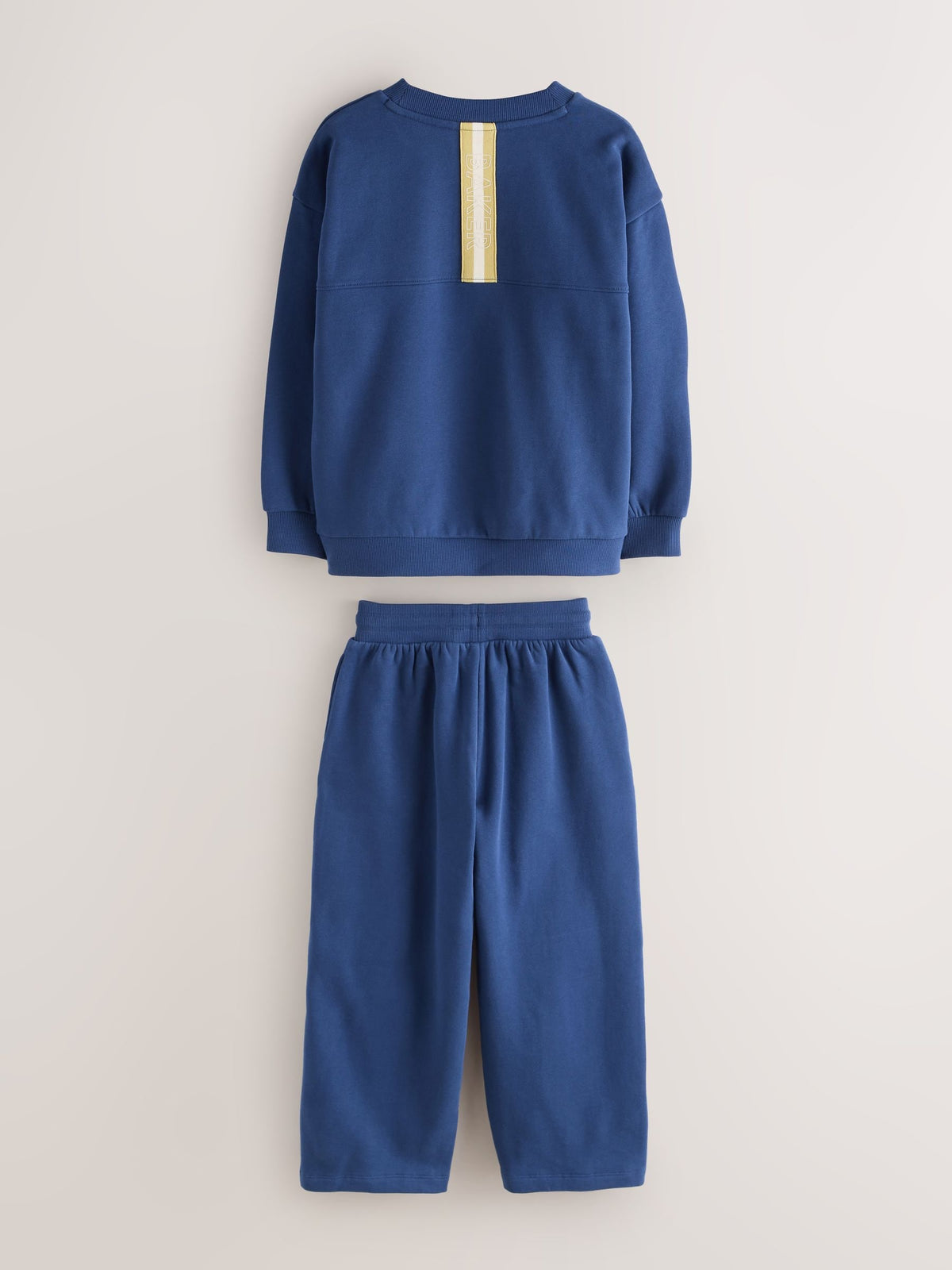 Dsiney Kidz - Baker by Ted Baker Blue Baker by Ted Baker Oversized Sweatshirt and Wide Leg Joggers Set image 9