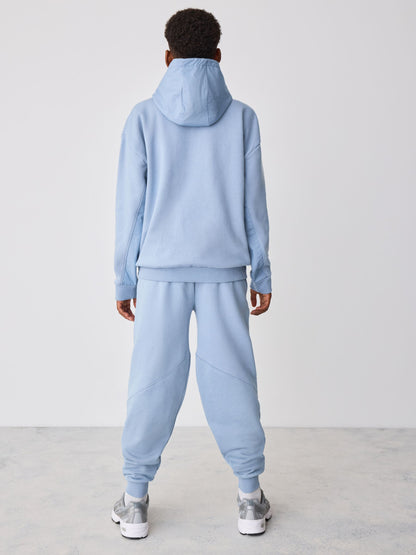 Baker by Ted Baker Blue Oversized Blue Funnel Neck Hoodie and Joggers Set - image 2