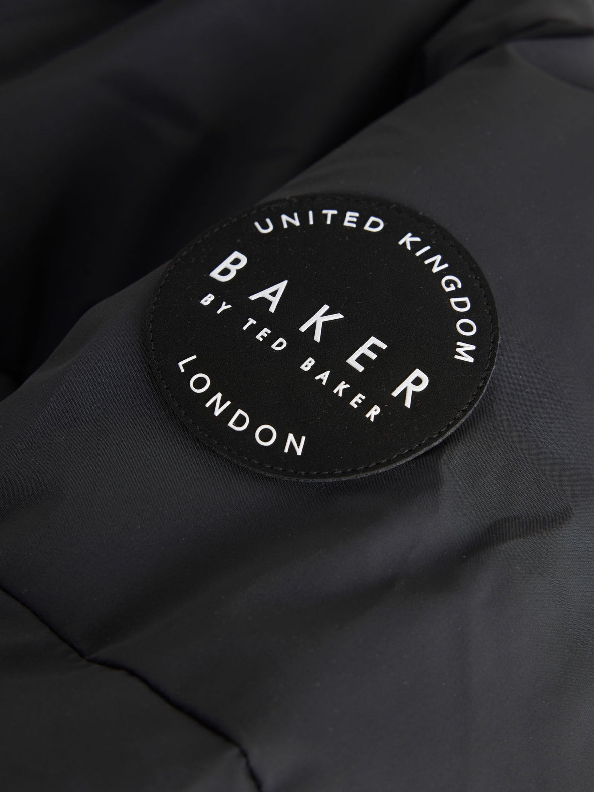 Baker by Ted Baker Black Shower Resistant Longline Padded Coat - image 12