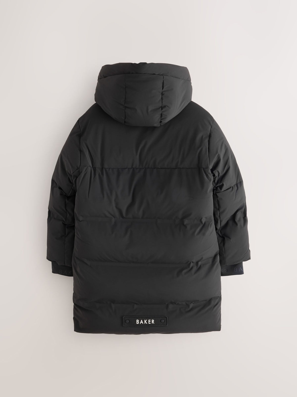 Baker by Ted Baker Black Shower Resistant Longline Padded Coat - image 8