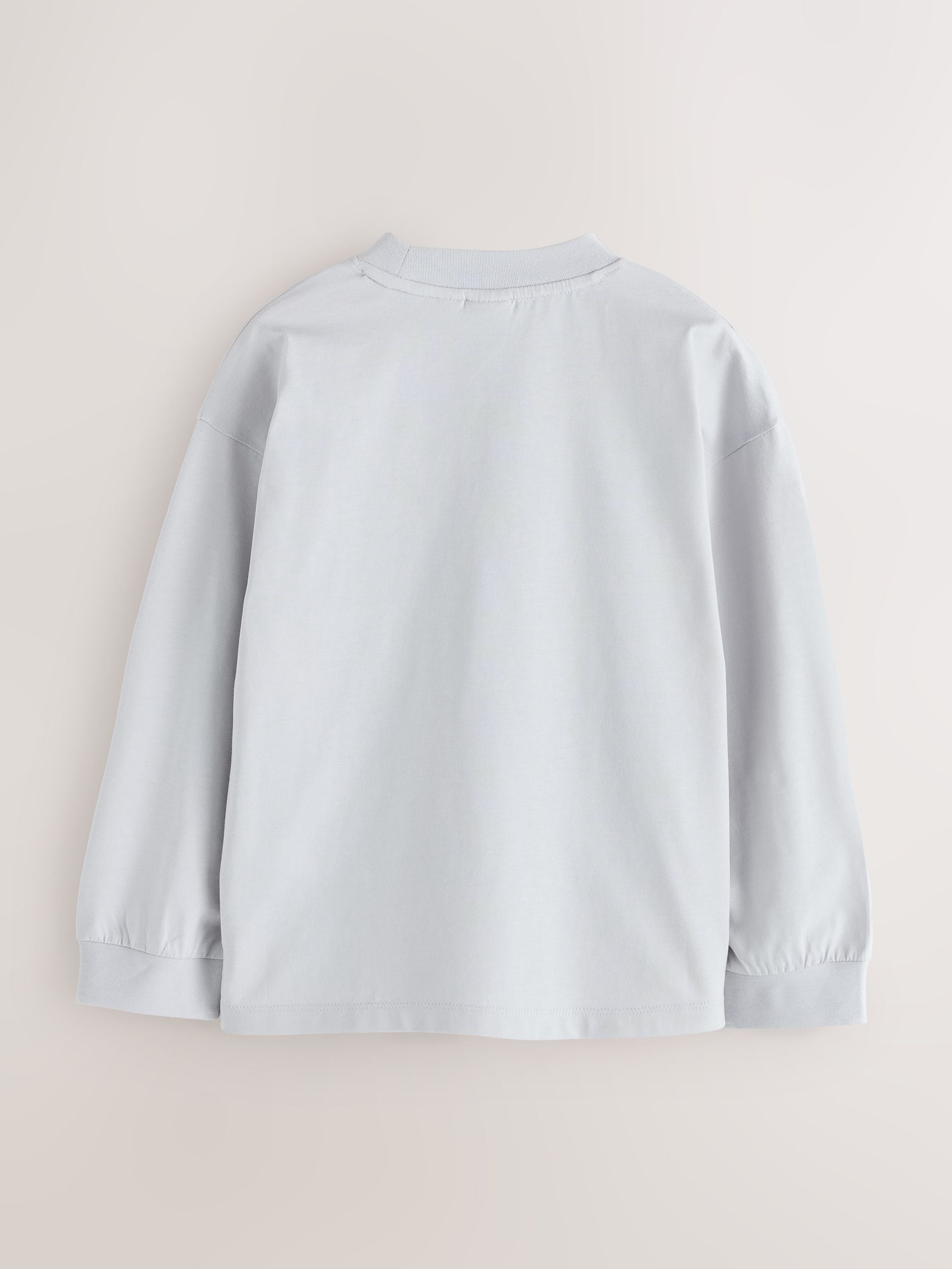 Dsiney Kidz - Baker by Ted Baker Blue/Grey/Pink 3 Pack Long Sleeve Graphic T-Shirts image 5