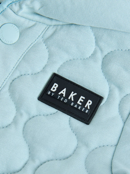 Dsiney Kidz - Baker by Ted Baker Green Quilted Jacket image 4