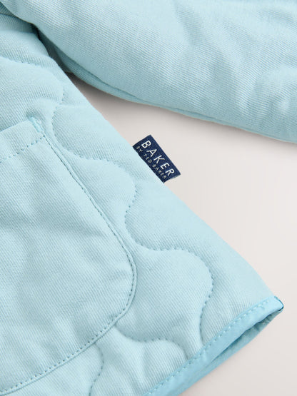 Dsiney Kidz - Baker by Ted Baker Green Quilted Jacket image 6