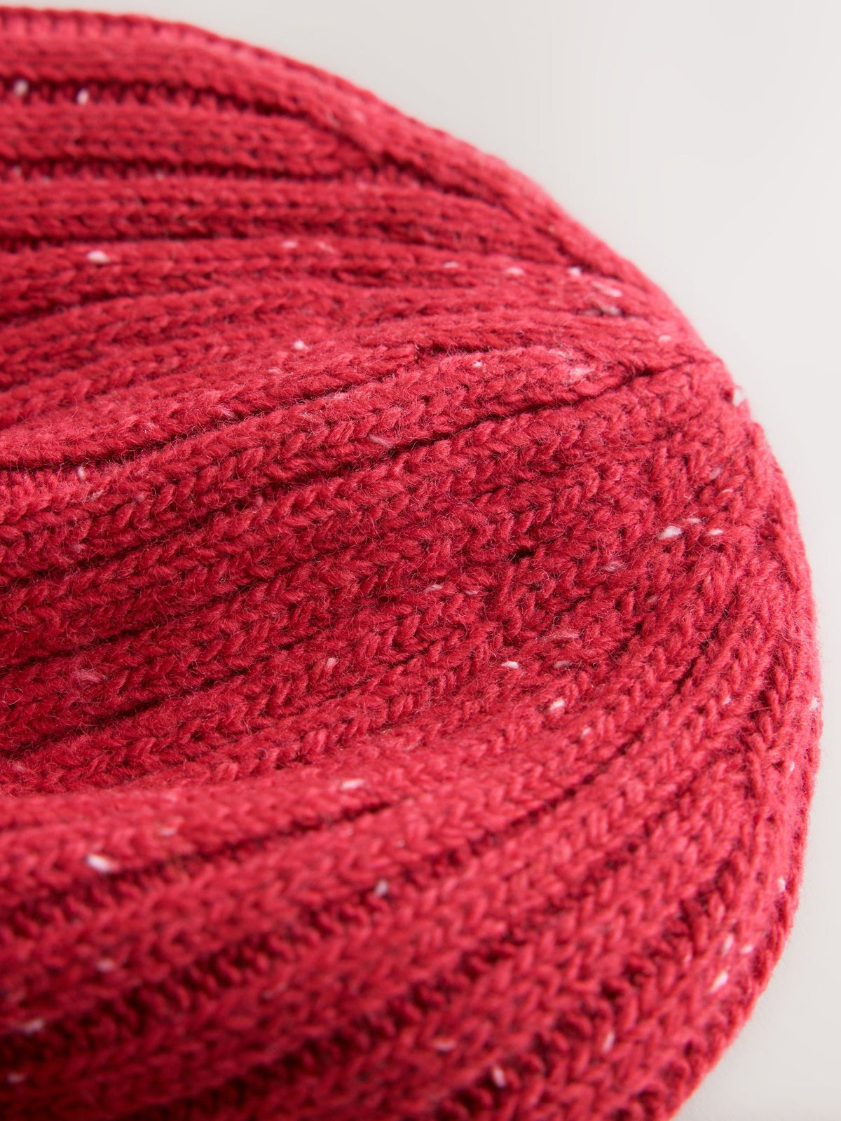 Red My First Christmas Embroidered Knitted Beanie Baby Hat (0mths-2yrs) - image 5