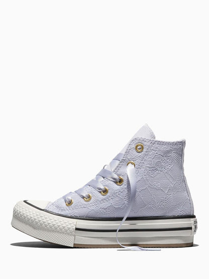 Converse Purple Chuck Taylor All Star Lift Platform Trainers image 3