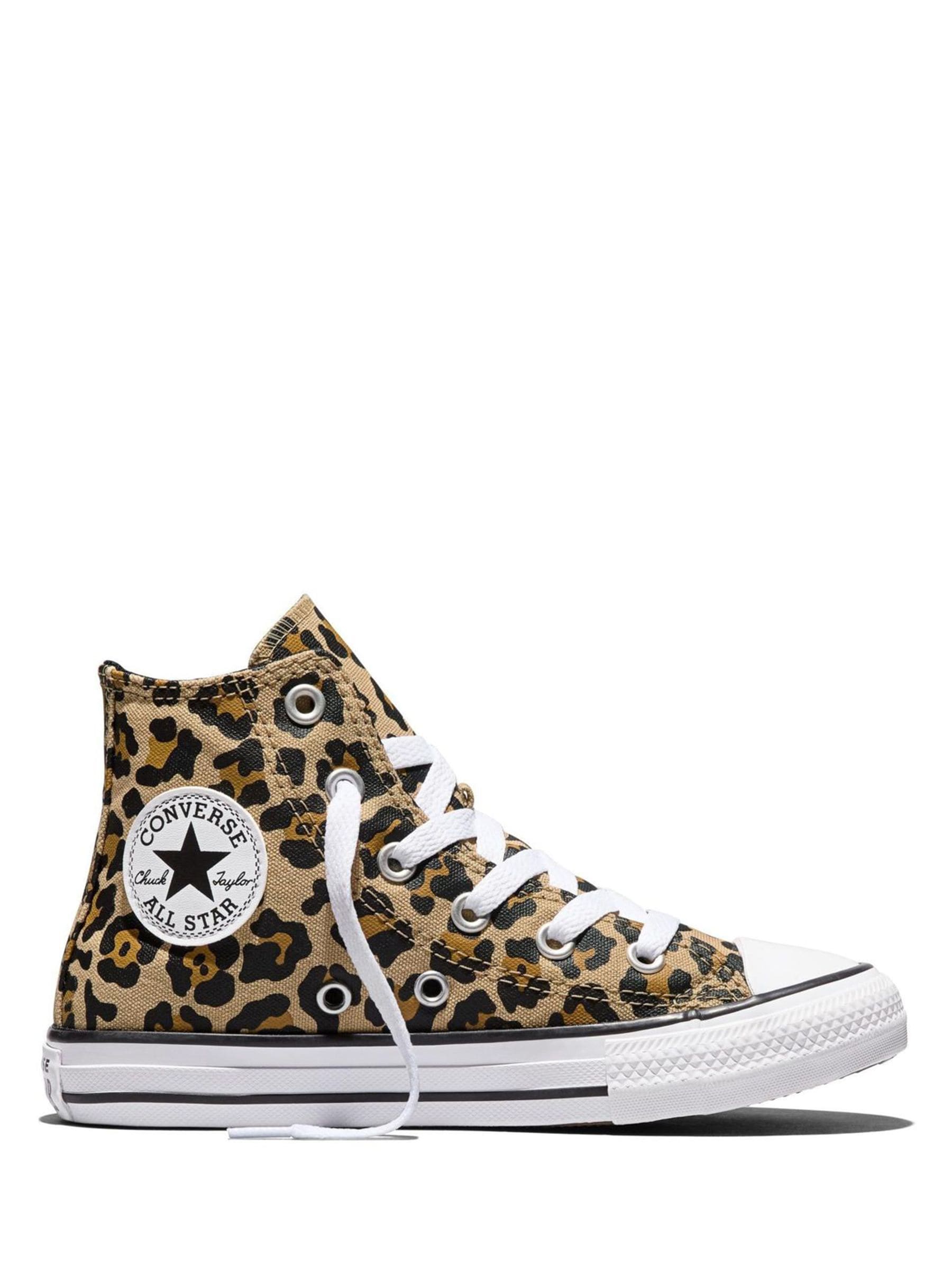 Converse Leopard Chuck Taylor All Star Leopard High Trainers image 1