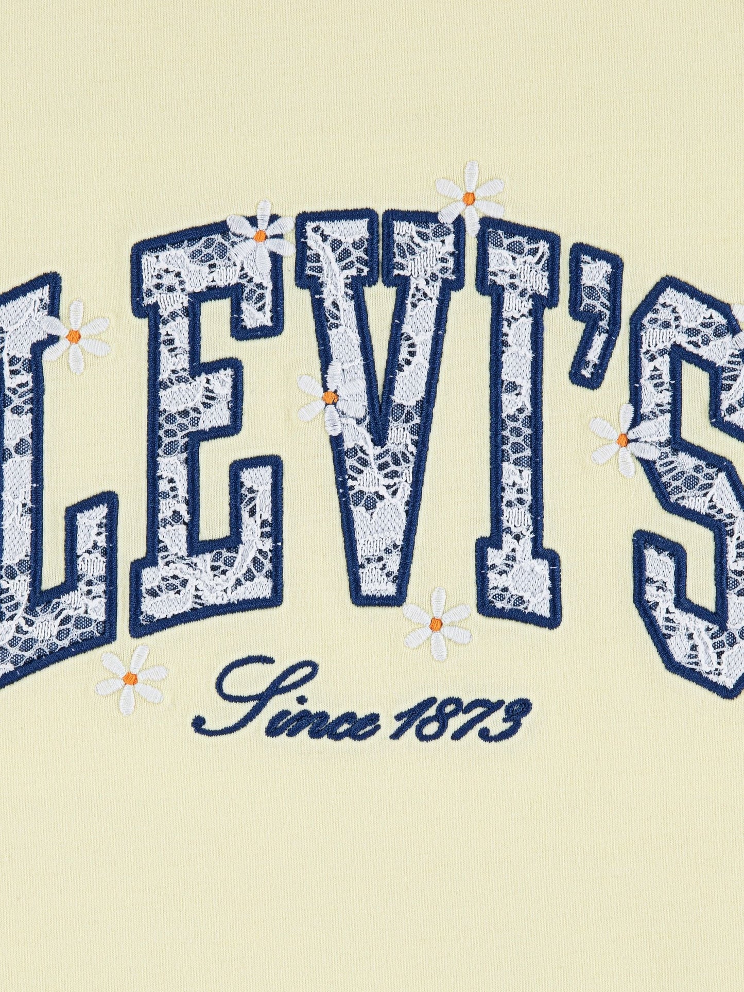Levi's Yellow Chambray Applique T-Shirt image 3