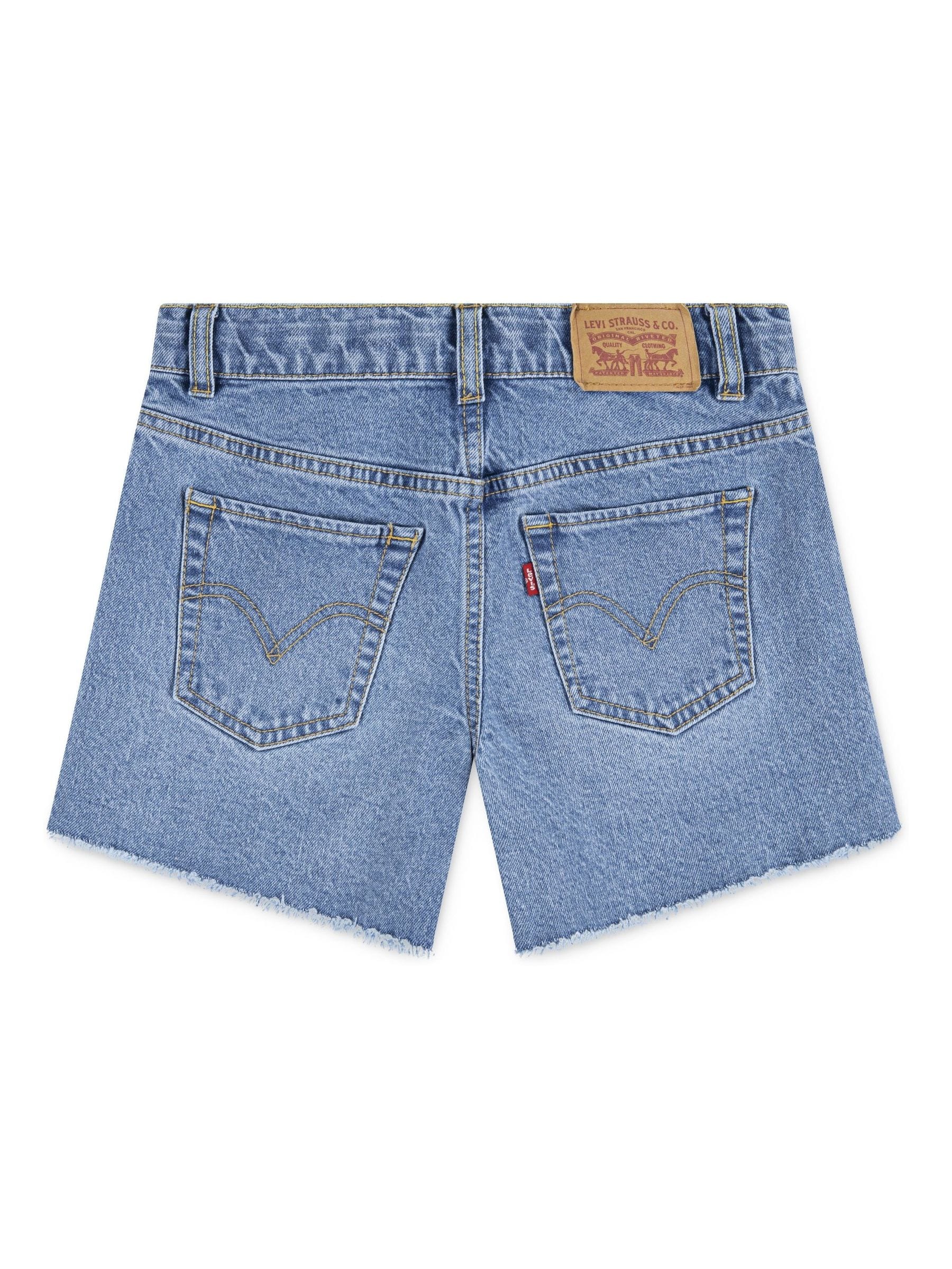 Dsiney Kidz - Levi's Dark Blue High Waisted Adjustable Denim Shorts image 2