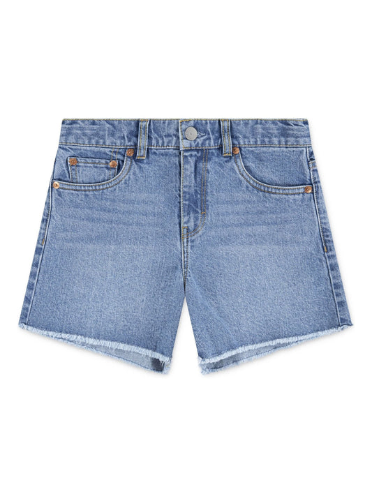 Dsiney Kidz - Levi's Dark Blue High Waisted Adjustable Denim Shorts image 1
