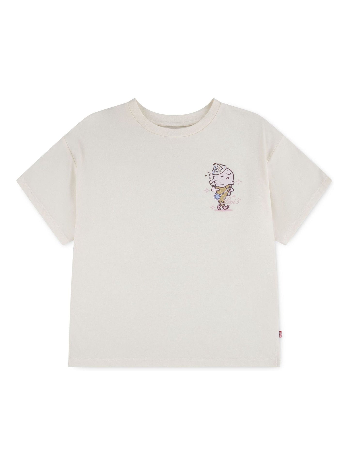 Levi's White Just Chilling Oversized Short Sleeve T-Shirt image 6