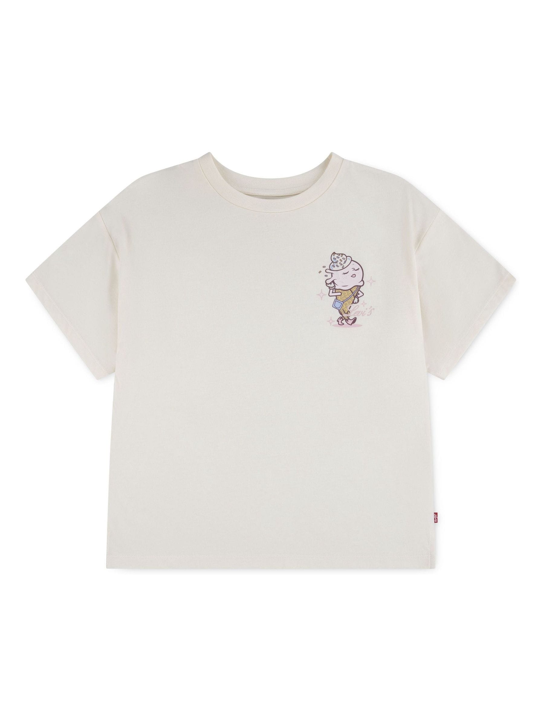 Levi's White Just Chilling Oversized Short Sleeve T-Shirt image 6