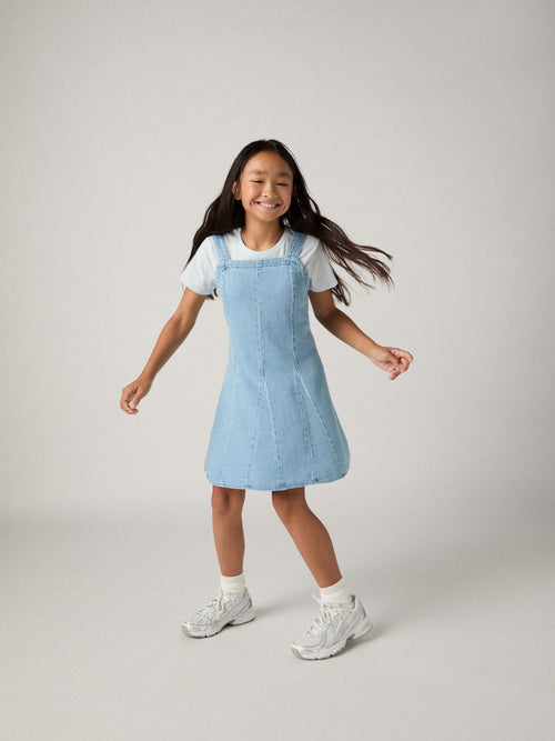 Dsiney Kidz - Levi's Blue Godet Strappy Denim Dress image 1