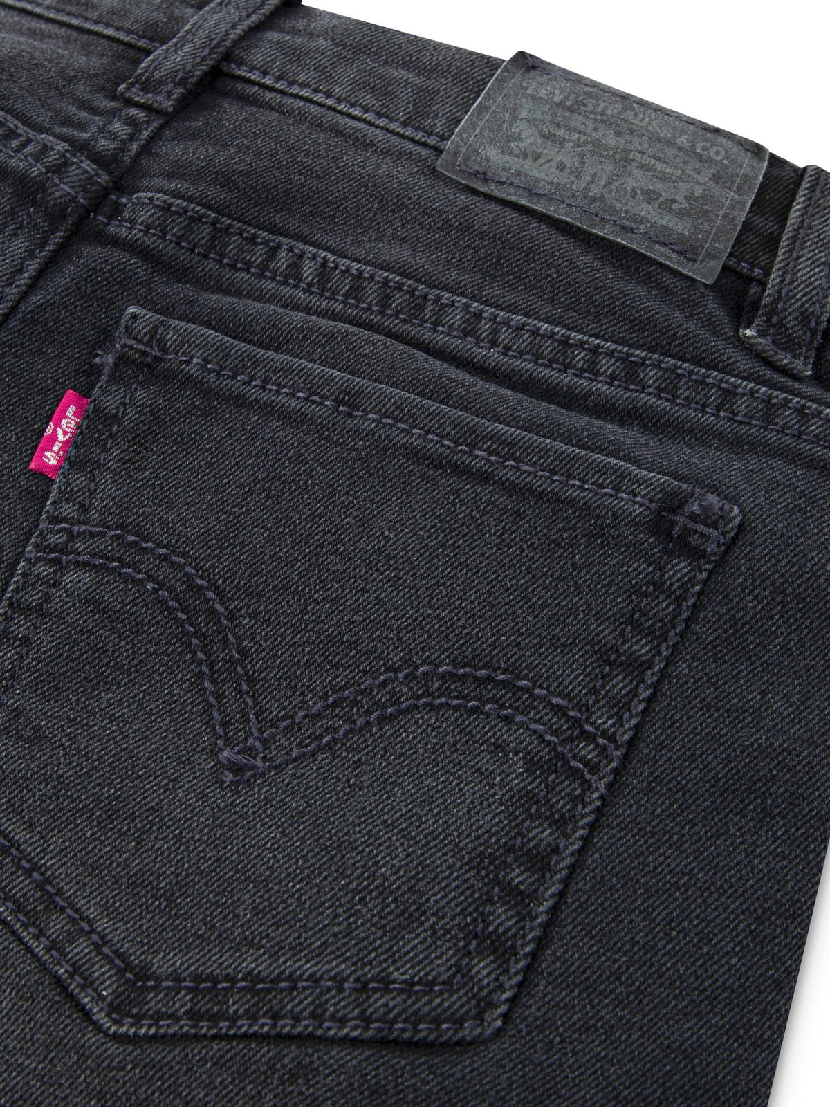 Levi's® Black Girlfriend Shorts image 3