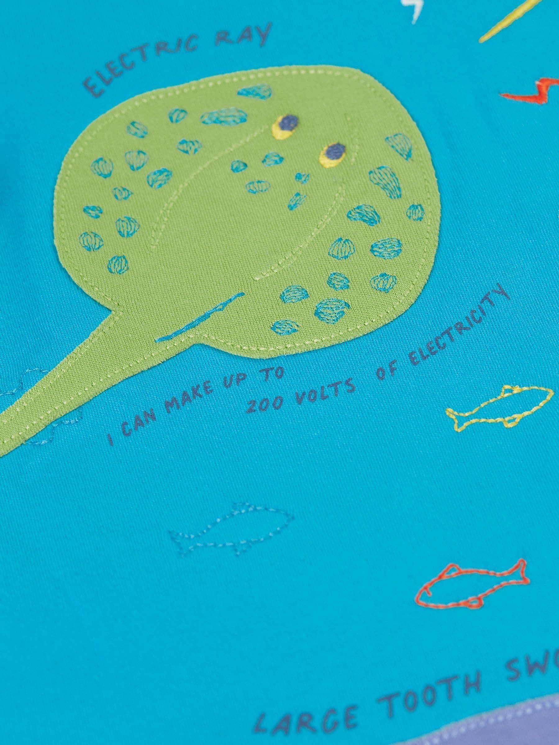 Frugi Blue Avery T-Shirt image 4