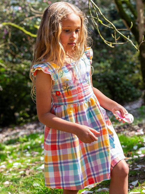 Frugi Blue Hyacinth Dress image 1