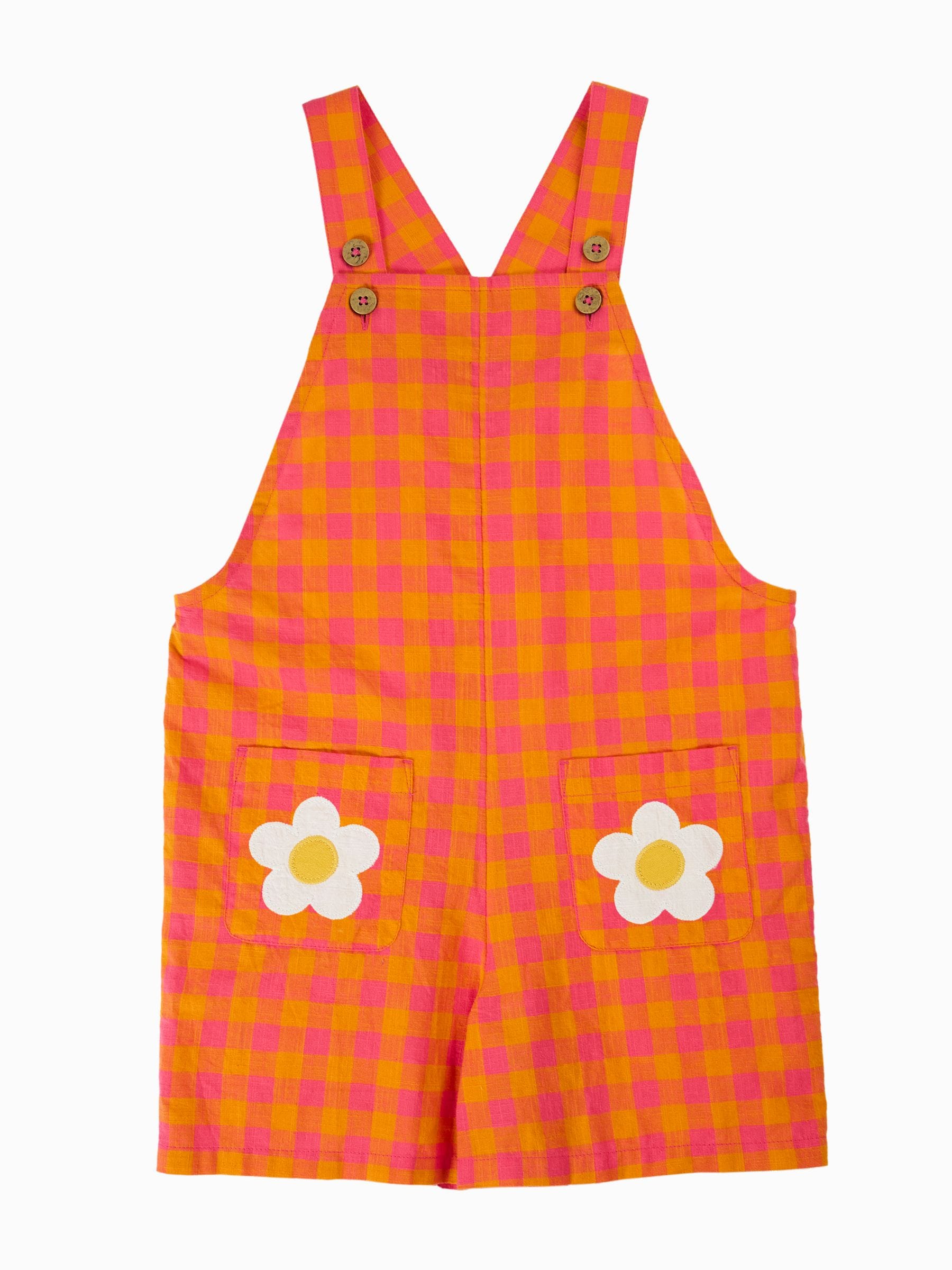 Frugi Orange Saskia Dungaree image 4