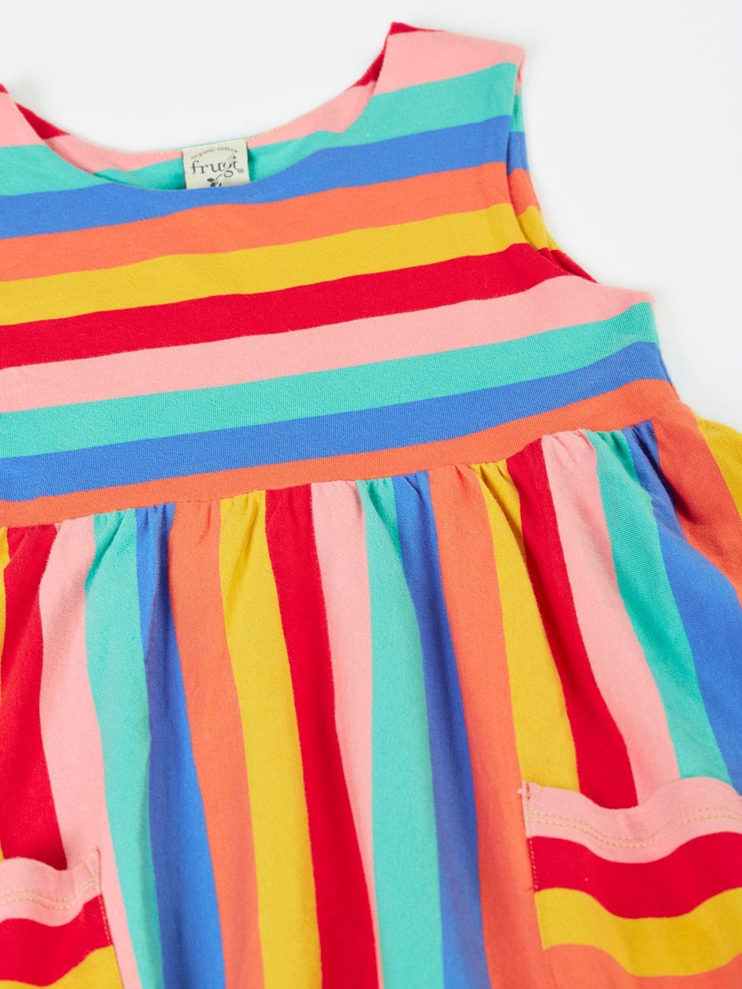 Frugi Blue Samantha Summer Dress image 3