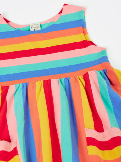 Frugi Blue Samantha Summer Dress image 3